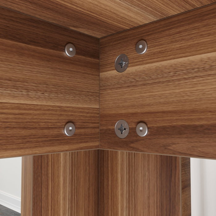 Hanah Home Mesa de Comedor Single 120 - Nogal